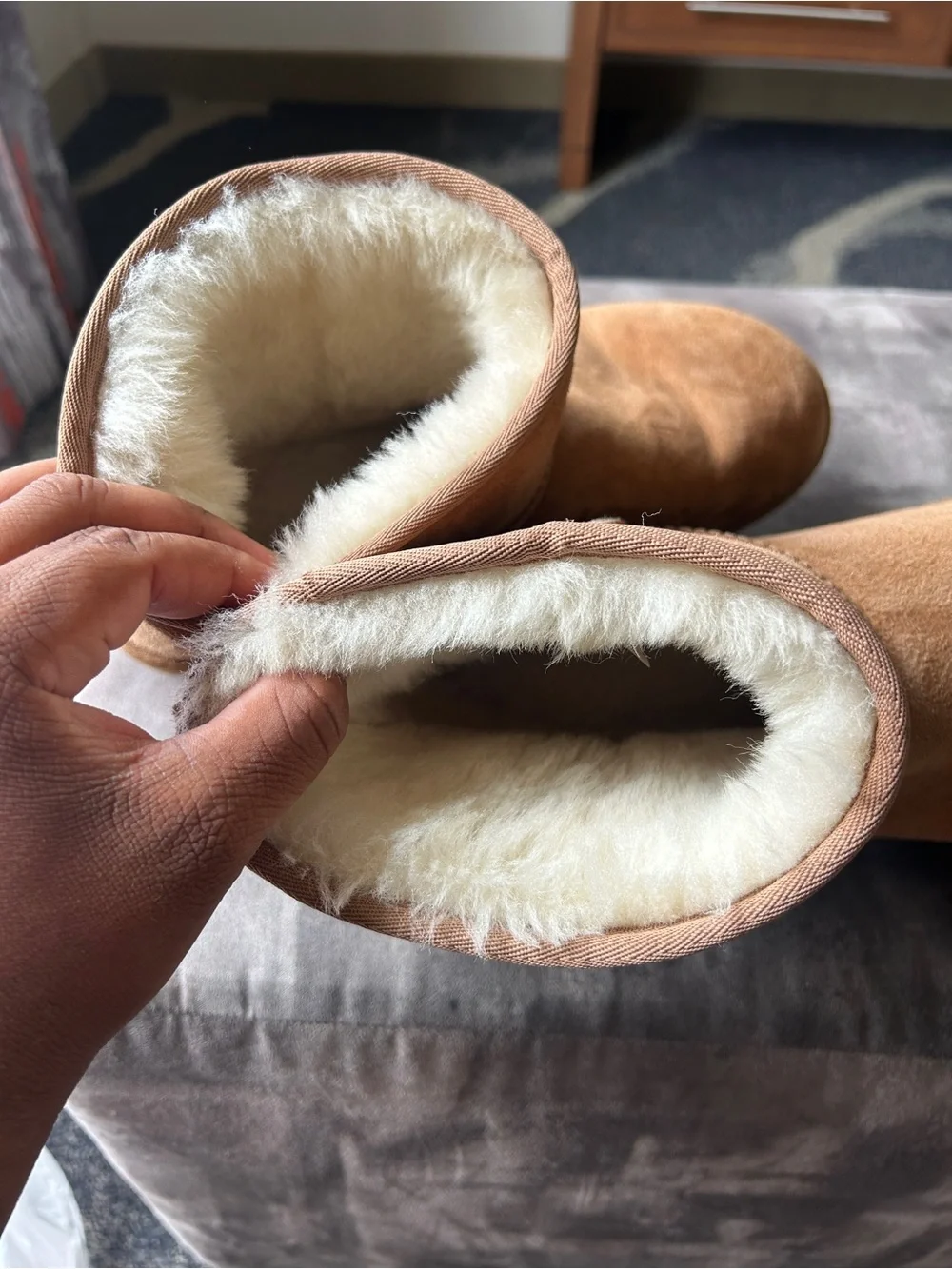 Mens Mini Uggs Size 13 Good Used Condition